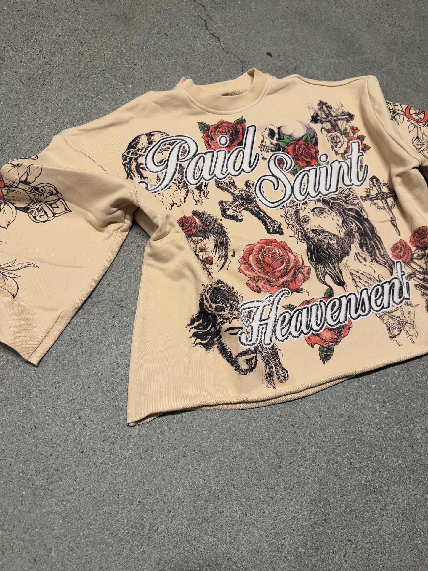 ✞ Paid Saint Heaven sent Longsleeve