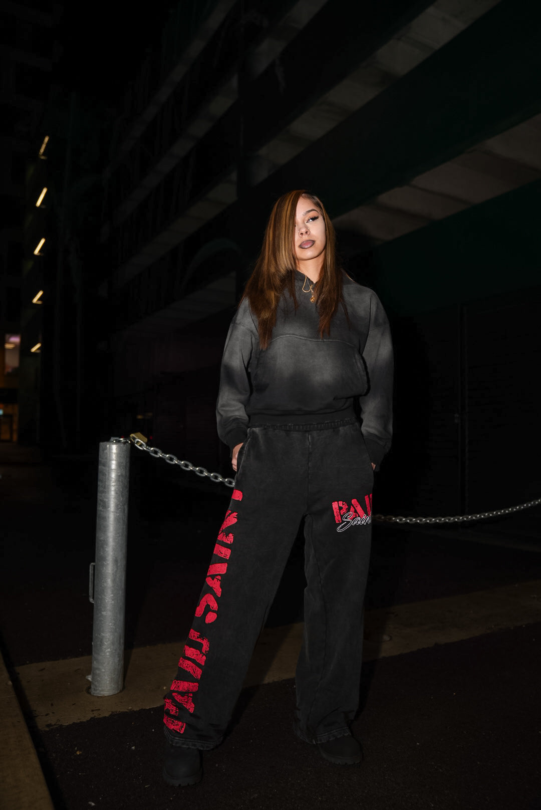 ✞ Paid Saint Baggy Sweats